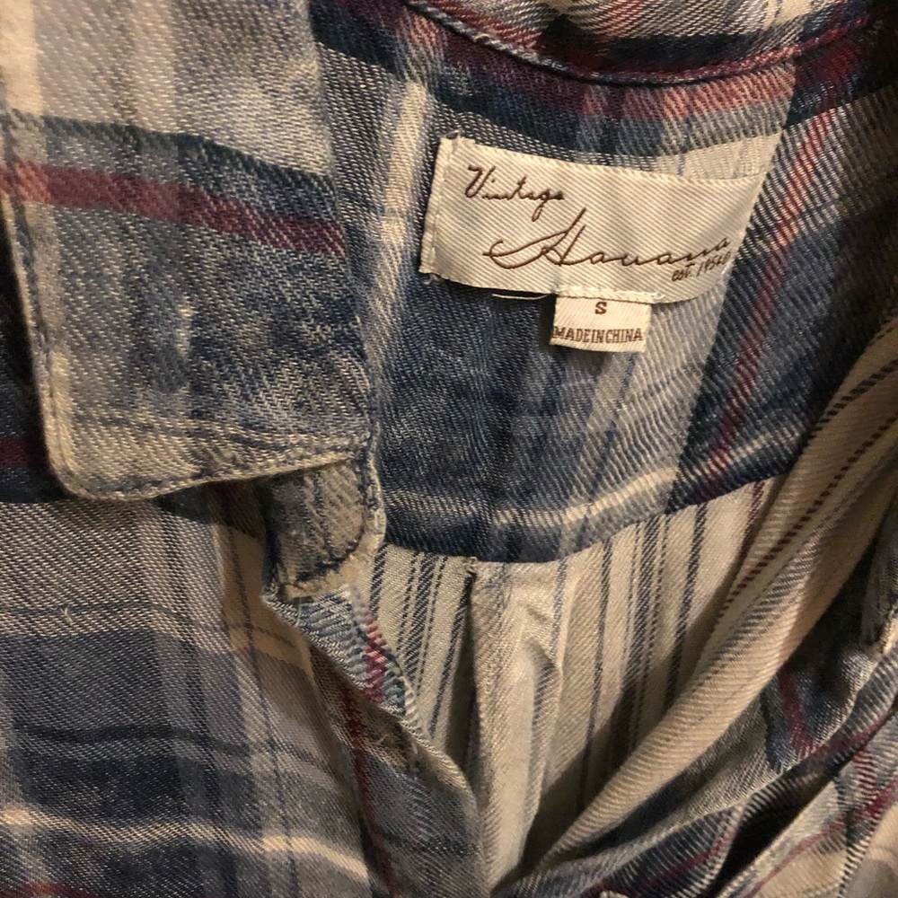 Vintage Havana soft flannel vsco - Picture 4 of 6